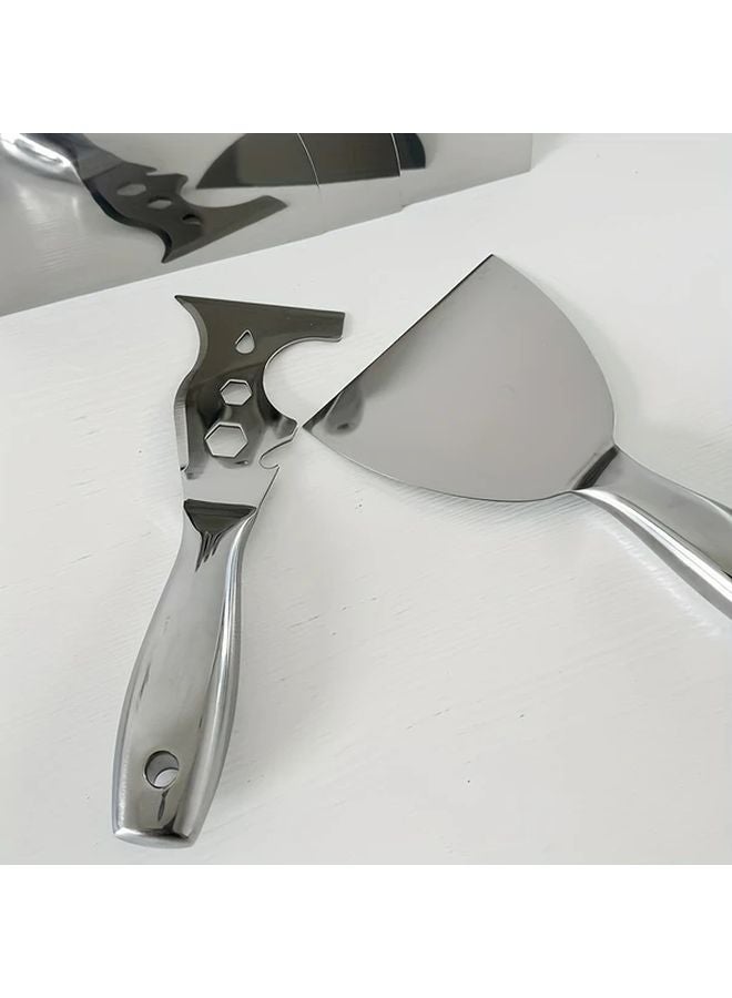 5 Inch Heavy Duty 420 Stainless Steel Multi Purpose Scraper Shovel Chopper Trowel - Image 2